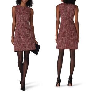 Adam Lippes x RTR Red Tweed Sheath - Size 10